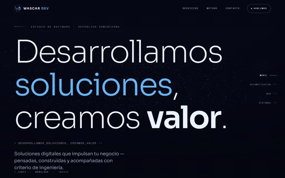 Exploración de diseño: Nebulosa
