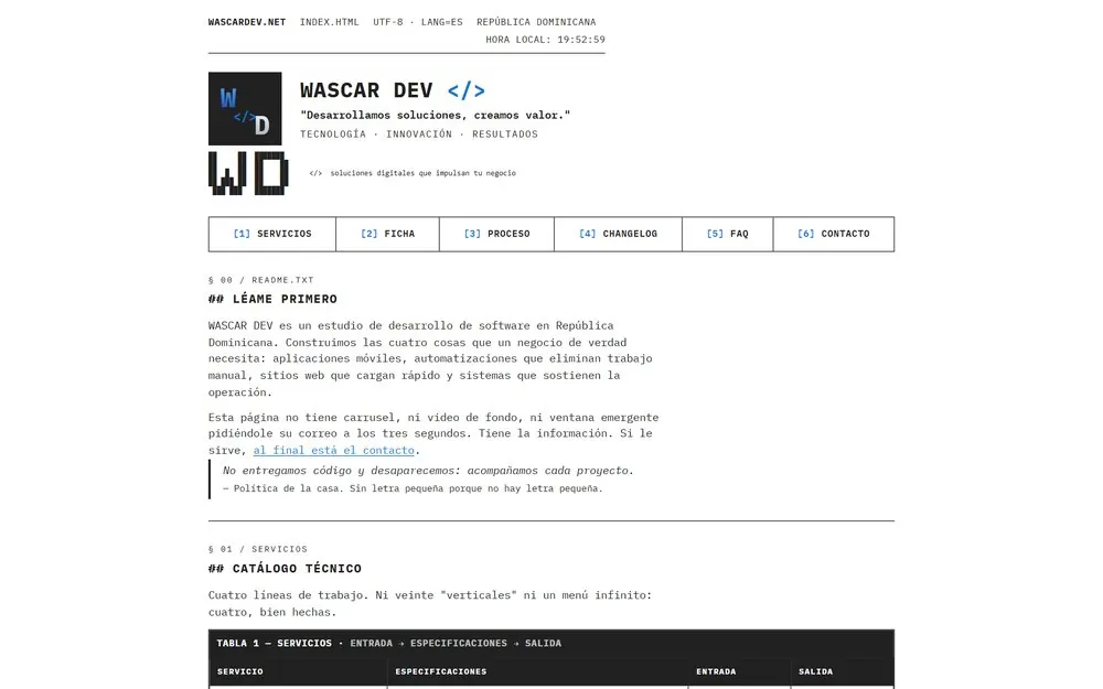 Exploración de diseño: Brutalista