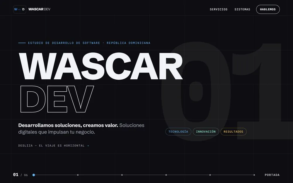 Exploración de diseño: Horizontal